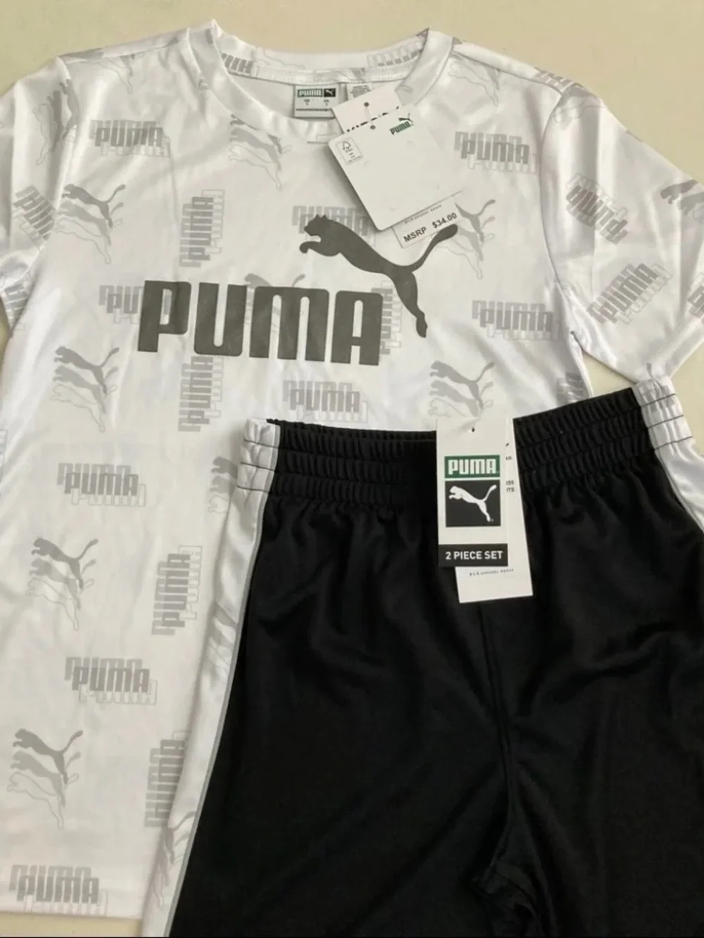 Puma short sleeve little boy active shoots set 4065 - Picture 6 of 6